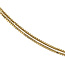 Goldhalskette mit Diamantanhänger R&C 14 Karat