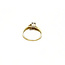 Gouden ring met diamant 14 krt