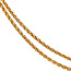 Goldenes Choker mit Diamant 45 cm 18 Karat