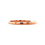 Rose gold ring with diamond 14 karat