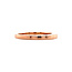 Rose gold ring with diamond 14 karat