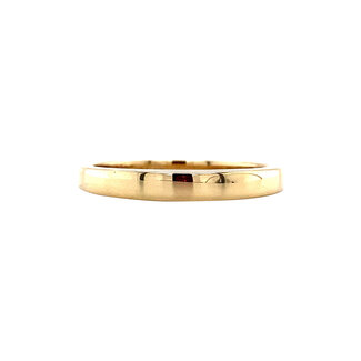 Golden smooth (sliding) ring 14 carat* new