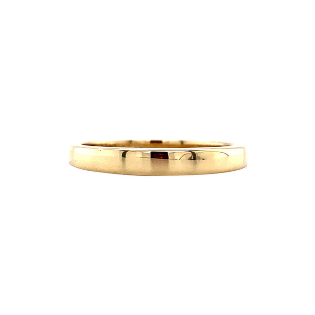 Golden smooth (sliding) ring 14 carat* new