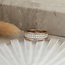 Rose gold ring with diamond 14 kt* new