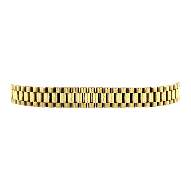 Goldenes Rolex-Armband 18 cm 14 Karat