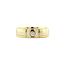 Goldener Ring mit Diamant 14 kt