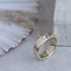 Goldener Ring mit Diamant 14 kt