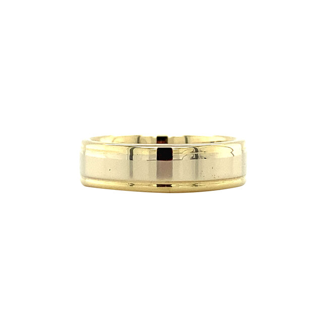 Goldener Ring mit Diamant 14 kt
