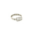 Weißgoldener Ring mit Diamant 18 kt* neu