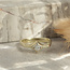 Gouden ring met diamant 14 karaat