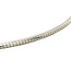 Weißgoldener Reif 50 cm 14 kt