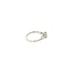 White gold ring with diamond 18 krt* new