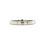 Witgouden memoire ring met diamant 14 krt* nieuw