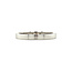Witgouden memoire ring met diamant 14 krt* nieuw