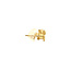 Gold children's stud earrings little bear 14 kt* new