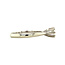 Witgouden solitair ring met diamant 18 krt