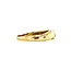Gouden ring met Robijn, diamant en saffier 14 krt