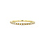 Goldener Allianzenring mit Diamant 18 kt