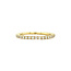 Goldener Allianzenring mit Diamant 18 kt