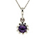 White gold pendant Bron Jewelry.