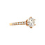 Rose gold ring with diamond 1.42ct. 18 karat*new