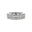 White gold ring with diamond 14 karat