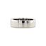 Witgouden ring met diamant 14 krt
