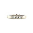 Memoirenring aus Weißgold mit Diamant 14 kt* neu