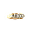 Goldener Ring mit Diamant 14 kt