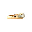 Gouden ring met diamant 14 krt