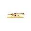Gold ring with diamond 14 kt