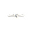 White gold solitaire ring with diamond 14 crt* new
