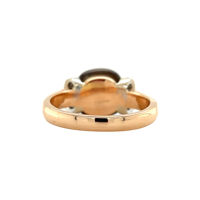 Rosegouden Bigli mini sweety ring 18 krt