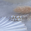 Gold ring with zirconia 14 kt