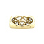 Gold ring with zirconia 14 kt