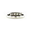 Weißgoldring mit Diamant 14 Karat