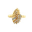 Gouden ring met diamant 14 krt