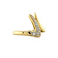 Gouden ring met zirkonia 14 krt