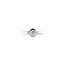 Witgouden ring met diamant 18 krt