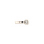 Weißgoldring mit Diamant 18 ct