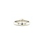 Goldener Solitärring mit Diamant 14 kt