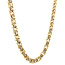 Golden king's necklace 63 cm 14 kt