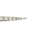 Witgouden armband met diamant 14 karaat