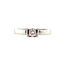 White gold solitaire ring with diamond 14 crt* new
