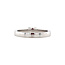 White gold solitaire ring with diamond 14 kt* new
