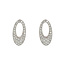 Weißgoldene Ohrstecker mit Diamant 14 kt* neu