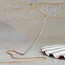 Rose gold choker with diamond from Gassan 14 kt