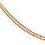 Rose gold choker with diamond from Gassan 14 kt