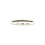 White gold row ring with diamond 14 crt * new