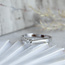 White gold solitaire ring with diamond 14 crt* new